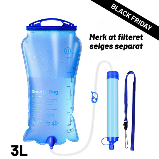 Gravity Bag 3L – Maksimal filtreringspresisjon uten anstrengelse